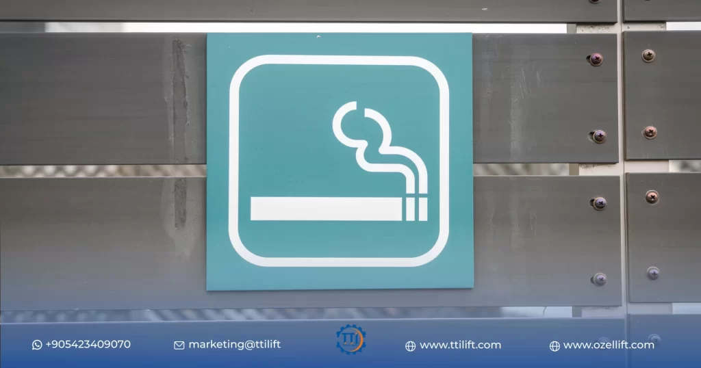 تعليمات استخدام المصعد