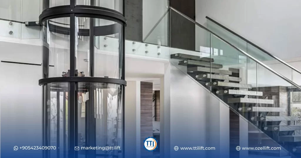 مصاعد كهربائية بدون غرف ماكينات